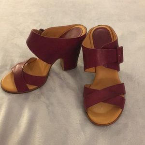 Kork-Ease leather heels